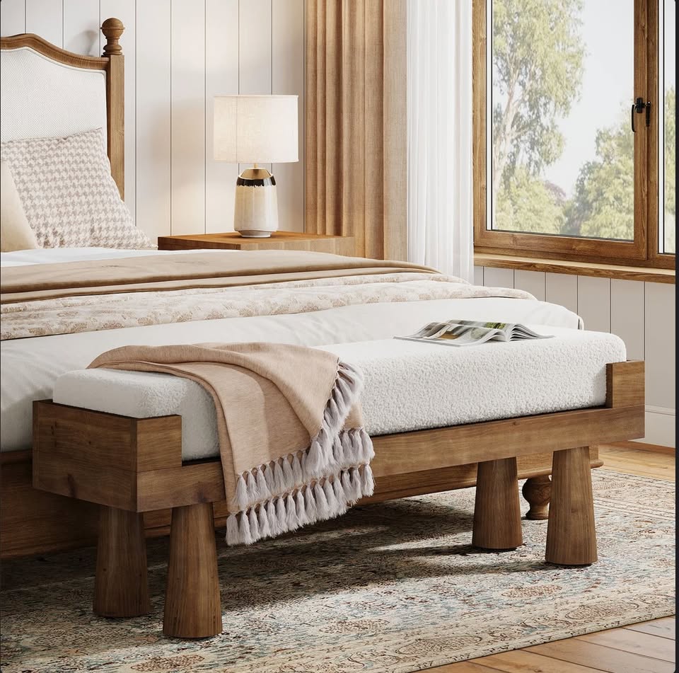 47-Inch Upholstered Entryway Bench — thumbnail 5