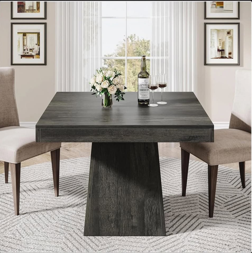 31.5-Inch Square Farmhouse Dining Table