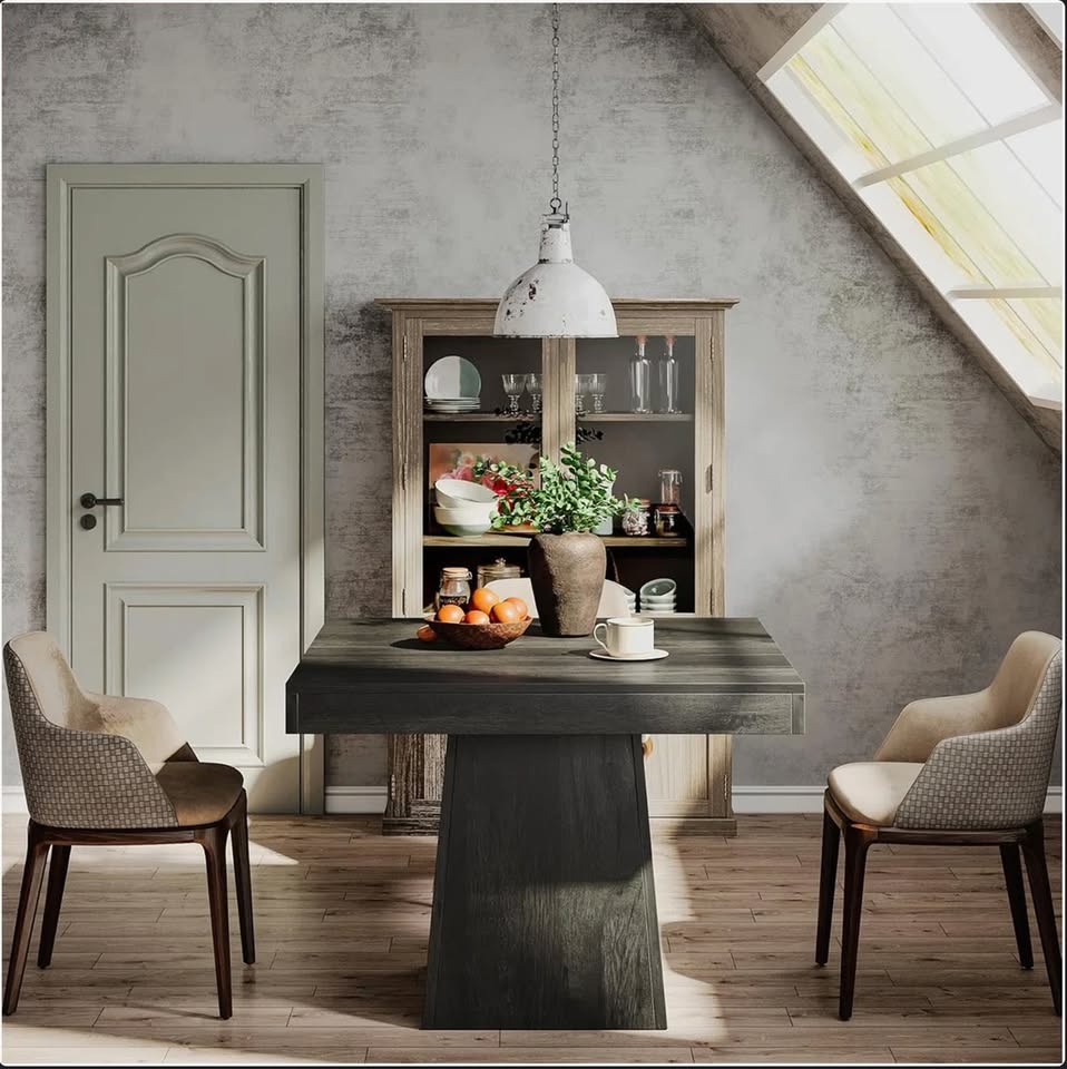 31.5-Inch Square Farmhouse Dining Table — thumbnail 5